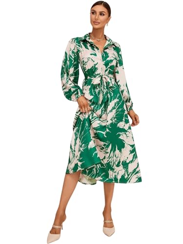 GRECIILOOKS Rayon Fit and Flare Below The Knee One Piece Maxi Bodycon Dresses Midi Dress for Women (GL-WD1223_Green