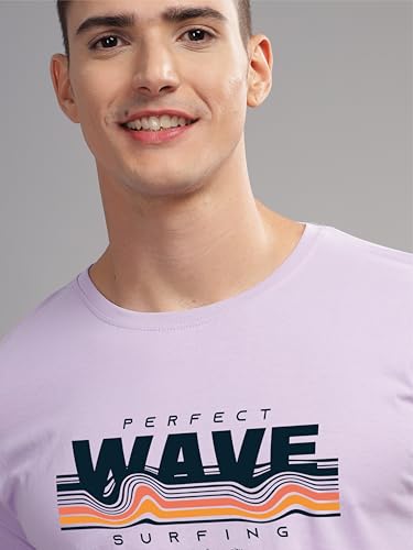 Adro Mens Printed T Shirt | The Super Soft Tshirt In India| Pure Cotton Lycra Breathable Fabric| 4 Way Stretch Smart Tech Fabric