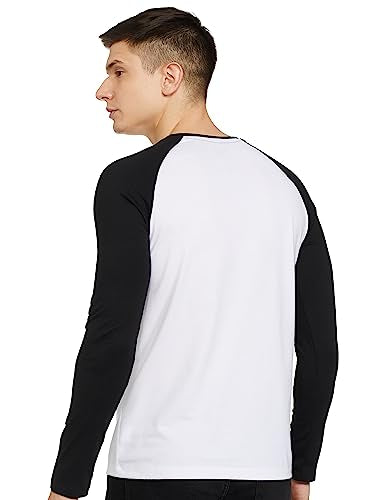 The Indian Garage Co Men Slim Fit Graphic Print Round Neck Tshirt White