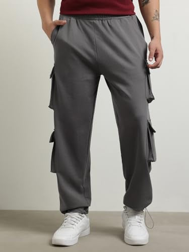 Nobero MenS Loose Sweatpants (1M-Bwjg-R0105_Eiffel Tower