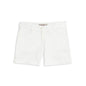Fabindia Kids Offwhite Cotton Solid GIRL SHORTS