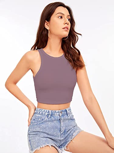 Greciilooks WomenS Ribbed Collared Spaghetti Half Sleeve Crop Tops For GirlS | Cardigan Plus Size Jeans Short Top For Women (M