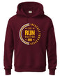 ADRO Men's Cotton Neck Hooded Sweatshirt (H24-FAST-MR_Maroon