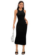 Toochki Dress For Women | Dresses For Women Dress | Black Bodycon Dress | Bodycon Dress | Midi Length Dresses | Lycra Bodycon Dr