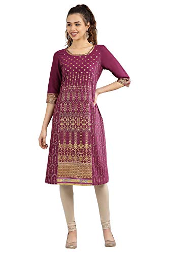 Wine Straight Kurta