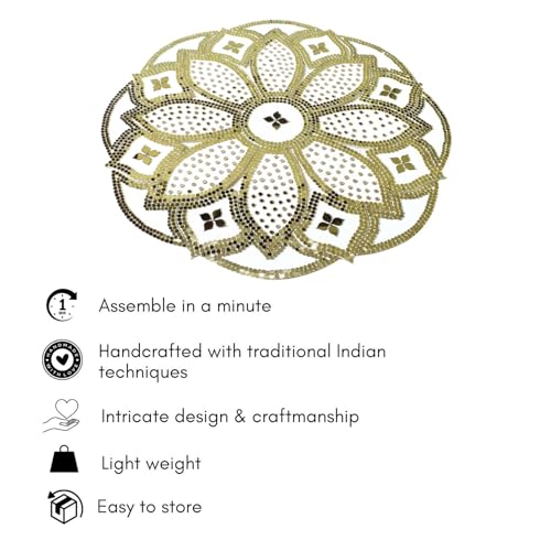 One Minute Rangoli - White 18