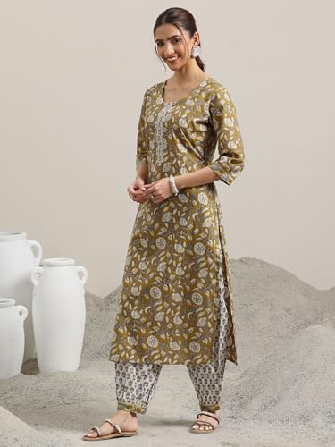 Libas WomenS Cotton Kurta Set (400075O
