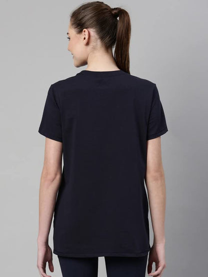 Enamor Athleisure Relaxed Fit Short Sleeve Round Neck Antimicrobial Finish Breathable Stretch Cotton Activewear Sports Tshirt fo