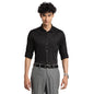 Turtle Men Cotton Solid Slim Fit Ceremonial Shirts Black