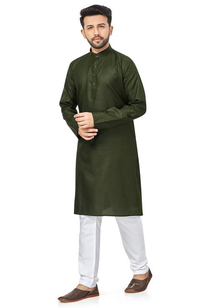 Be Active MenS Traditional Solid Full Sleeves Kurta || Cotton Kurta For Men || Men Kurta For Wedding || Kurta For Men (N-Rfsk00