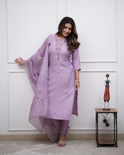 Fashion Basket Soft Rayon Printed Kurta Set for Women