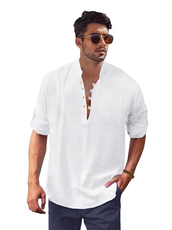 Be Active MenS Solid 100% Cotton Short Kurta With Mandarin Collar || Short Kurta For Men Cotton || Stylish Short Kurta || Short