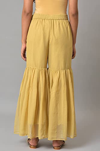 W Chiffon Strechable Sharara For Women | Chiffon Sharara For Women | W For Woman