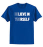 ADRO Believe in Yourself Design Printed T-Shirt for Men (RNR-S36-YOU-RB_Royal Blue_XL)