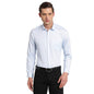 Turtle Men 100% Cotton Sky Blue Printed Slim Fit Full Sleeve Formal Shirt