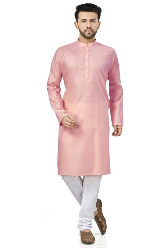 Be Active MenS Cotton Regular Shirt (N2-Rfsk0001-Set_Baby Pink