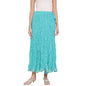 Fabindia Aqua Cotton Mull Drawstring Long Skirt