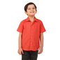 Fabindia BoyS Printed Regular Fit Shirt (1036734Red_Red