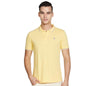 The Indian Garage Co Men Slim Fit Solid Polo Collar Tshirt