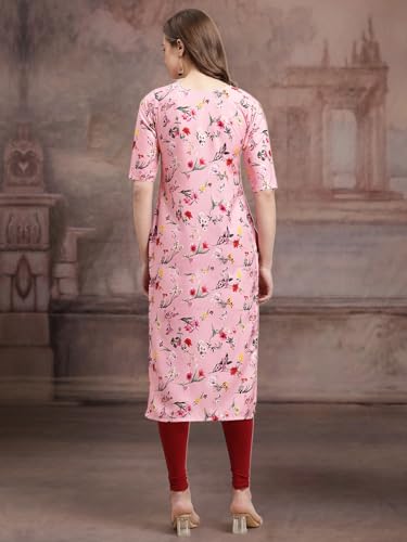 Pinkmint Crepe Printed Kurti For Womens College Wear Kurti For Women
