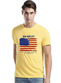 ADRO Men's USA American Flag Printed Cotton T-Shirts (RNR-M-NWW-LY_Light Yellow_XL)