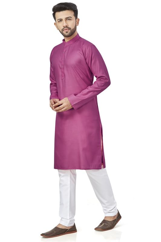 Be Active MenS Traditional Solid Full Sleeves Kurta || Cotton Kurta For Men || Men Kurta For Wedding || Kurta For Men (N-Rfsk00