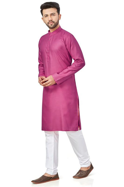 Be Active MenS Traditional Solid Full Sleeves Kurta || Cotton Kurta For Men || Men Kurta For Wedding || Kurta For Men (N-Rfsk00
