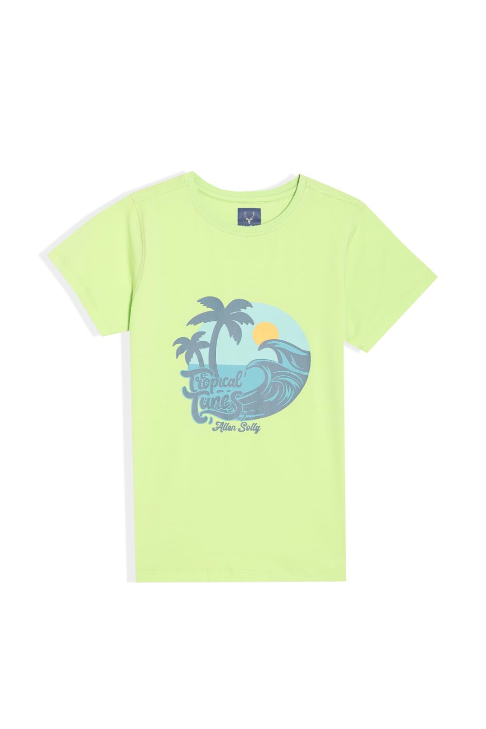 Allen Solly Boys Relaxed Fit Printed Graphic Casual Cotton T-Shirt