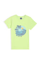 Allen Solly Boys Relaxed Fit Printed Graphic Casual Cotton T-Shirt