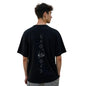 Nobero MenS Oversized Fit T-Shirt (1M-Twrt-C0910-Og_Black