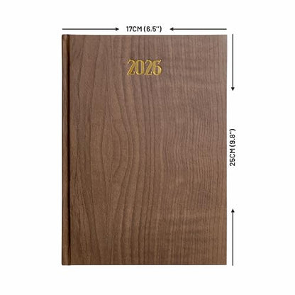 Anupam Dash 2026 Diary With Dates, 2026 Daily Planner Full Page Per Day With Monthly Calendar, New Year Diary 2026 80 Gsm Size B