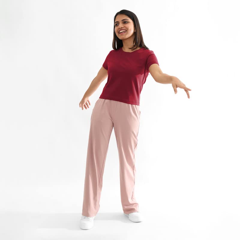 BlissClub Women The Last tee |Stays New for 750+ Days | Crop Length | Womens t-Shirt | Short Sleeves | 10X Durable | Cotton Tee