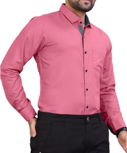 Tee Projekt Casual Cotton Long Sleeve Shirt for Men Formal Wear Regular Wear