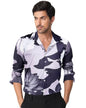 Noble Monk Mens Printed Regular Fit Casual Shirt | Full Sleeve | Multicolor| Stylish Shirt For Men