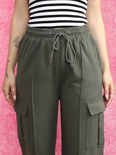 Juneberry WomenS Oversized Joggers |Relaxed Comfortable Bottoms For Travel, Gym & Casual Wear | Trendy Stylish Joggers | Availab