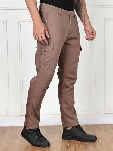 Thomas Scott | Mens | Slim Fit | Cotton | Stretchable Fabric | Breathable Fabric | Trouser | Slant Pocket | Chinos | Pants for