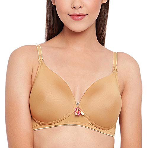 Enamor F065 Invisible Neckline T-Shirt Bra -Padded, Wirefree & High Coverage