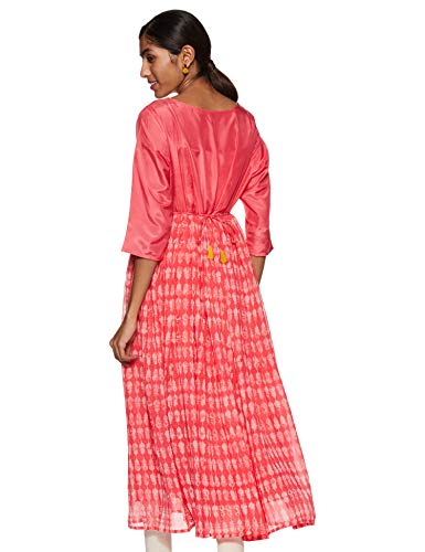 Aurelia Women's Georgette Solid Regular Kurta