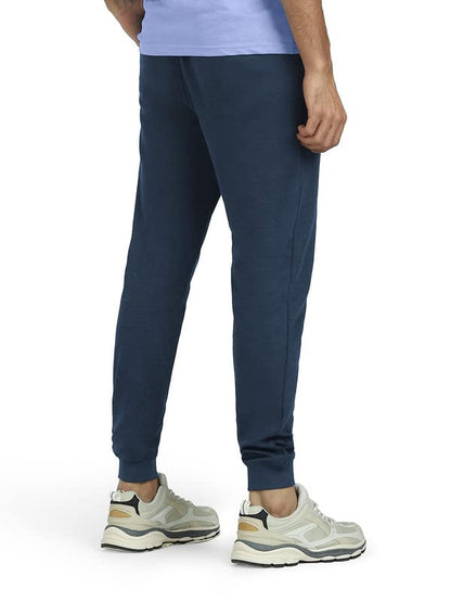 XYXX Mens Cotton Modal Joggers - Relaxed Fit, Antimicrobial, High Stretch, Sweat Absorbent Solid Ace Loungewear with Zippered P