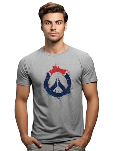ADRO Mens Printed T-Shirt for Men | R22-M-PC-GR