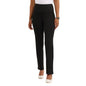 BlissClub Ultimate Sculpt Straight Pants -Tall Above 55, Ribbed Waistband, 2 Zippered Pockets, Feels Like Second Skin, Straight