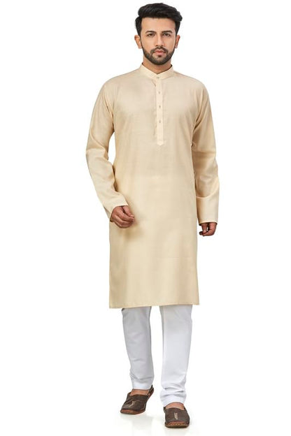 Be Active MenS Traditional Solid Full Sleeves Kurta || Cotton Kurta For Men || Men Kurta For Wedding || Kurta For Men (N-Rfsk00