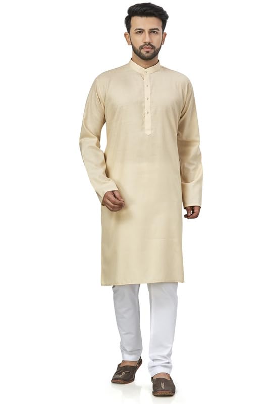 Be Active MenS Traditional Solid Full Sleeves Kurta || Cotton Kurta For Men || Men Kurta For Wedding || Kurta For Men (N-Rfsk00