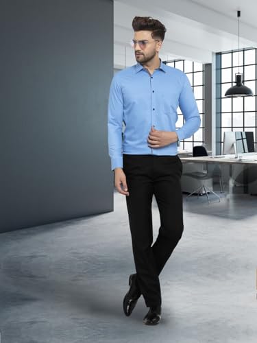 Pinkmint Cotton Soild Combo Men Shirt Formmal Wear Office Wear Regular Fit Shirt