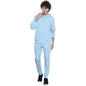 The Indian Garage Co Mens Regular Fit Polyester Spandex Placement Print Hooded Sweatshirt And Jogger