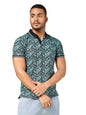 Rigo Half Sleeve Polo Neck T-Shirt for Men | Regular Fit, Solid Casual T-Shirts | Collar T-Shirts for Men Teal