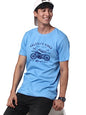 ADRO Men's Regular Fit T-Shirt (RNR-M-AME-SK-XXL_Sky Blue_XX-Large)