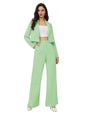 Kotty WomenS Co-Ords Solid Dress Set Light Green