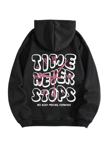 TAGAS Womes Front and Back Kangaroo Pocket Drawstring Hoodie|Sweatshirt for Women| Winter Wear for Women ||(WH-7015)