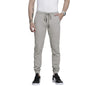 The Indian Garage Co Men Slim Fit Solid Mid-Rise Biker Joggers Grey